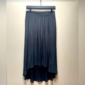 Charcoal grey floaty skirt. Nice with cami,  T-shirt or sweater in winter.
